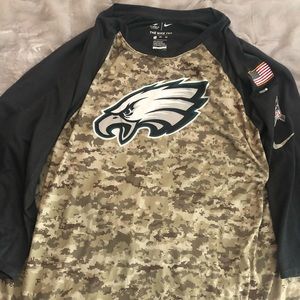 Men’s salute to service Eagles 3/4 sleeve